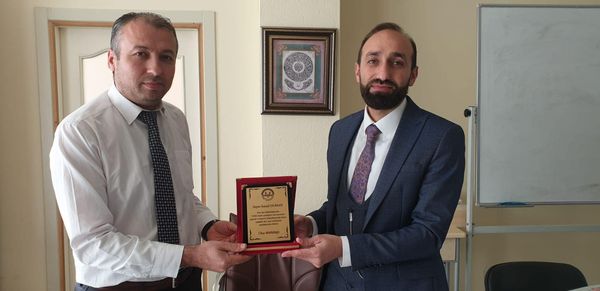 İLÇE MÜFTÜSÜNE VEDA EDİLDİ…