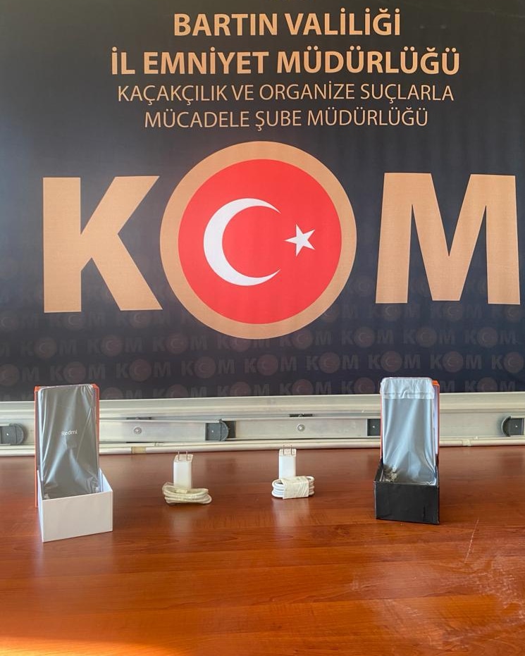 GÜMRÜK KAÇAĞI TELEFON ELE GEÇİRİLDİ…