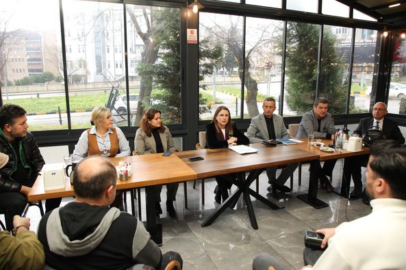 Vali Arslan, Basın Mensuplarıyla Bir Araya Geldi