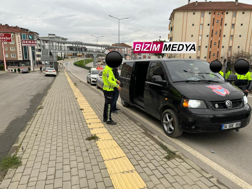 ÇAKAR TAKAN SÜRÜCÜYE CEZA…